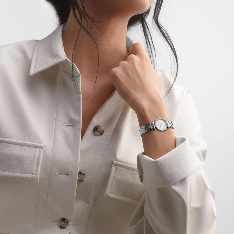 Longines La Grande Classique White Dial Silver Steel Strap Watch for Women - L4.209.4.71.6 Buy Now By Longines