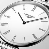 Shop Longines La Grande Classique De Longines Silver Dial Silver Steel Strap Watch for Women - L4.755.4.72.6 in USA