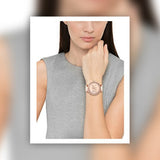 Michael Kors Parker Rose Gold Dial Rose Gold Steel Strap Watch for Women - MK5865 Buy Now By Michael Kors
