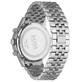 Hugo Boss Aeroliner Chronograph Quartz Black Dial Silver Steel Strap Watch For Men - HB1512446 Buy Now By Hugo Boss