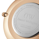 Daniel Wellington Petite Rose Gold Dial Rose Gold Mesh Strap Watch For Women - DW00100472