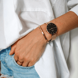 Daniel Wellington Classic Petite Black Dial Gold Mesh Bracelet Watch For Women - DW00100347 Buy Now By Daniel Wellington