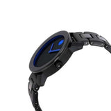 Shop Movado Bold TR90 Black Dial Black Steel Strap Watch for Men - 3600099 in USA