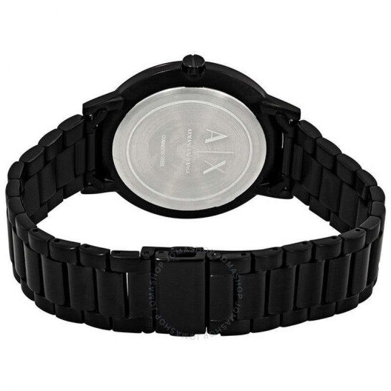 Armani Exchange Cayde Analog Black Dial Black Steel Strap Watch For Men - AX2701 Buy Now By Armani Exchange