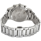 Emporio Armani Giovanni Chronograph Black Dial Silver Steel Strap Watch For Men - AR11208 Buy Now By Emporio Armani