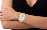 Movado Bold Silver Dial Two Tone Steel Strap Watch for Women - 3600129 Buy Now By Movado