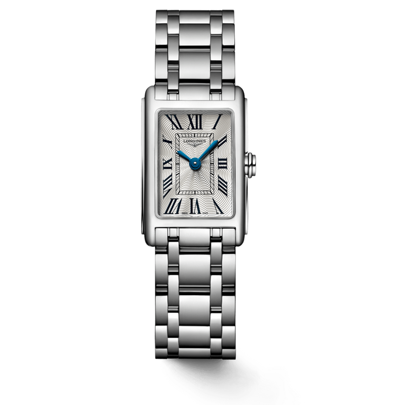 Shop Longines Dolcevita White Dial Silver Steel Strap Watch for Women - L5.258.4.71.6 in USA