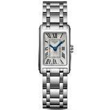 Shop Longines Dolcevita White Dial Silver Steel Strap Watch for Women - L5.258.4.71.6 in USA