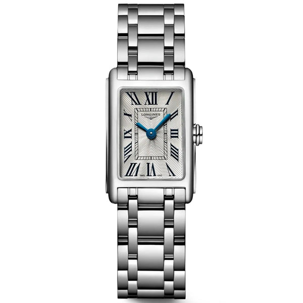 Shop Longines Dolcevita White Dial Silver Steel Strap Watch for Women - L5.258.4.71.6 in USA