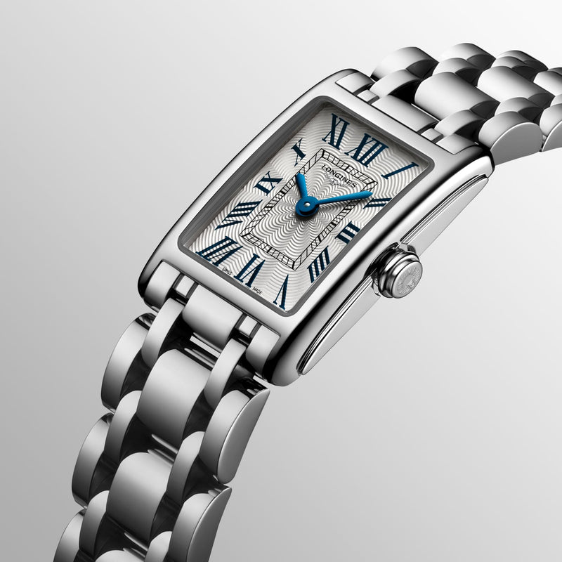 Shop Longines Dolcevita White Dial Silver Steel Strap Watch for Women - L5.258.4.71.6 in USA