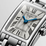 Shop Longines Dolcevita White Dial Silver Steel Strap Watch for Women - L5.258.4.71.6 in USA