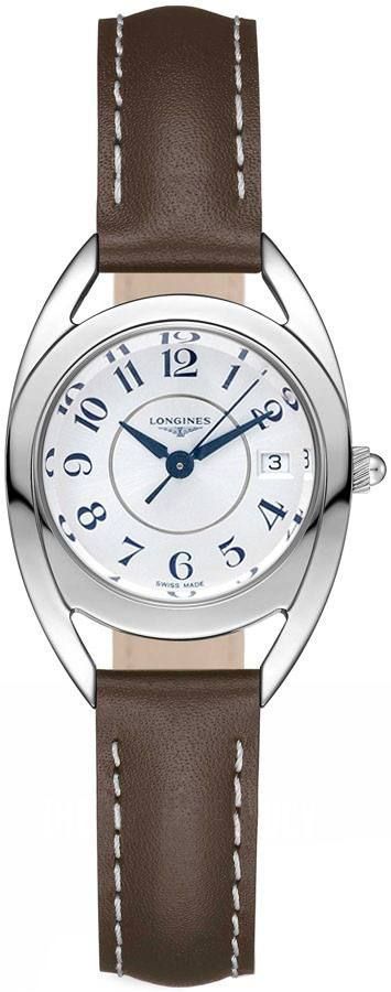 Shop Longines Equestrian Silver Dial Watch for Women - L6.136.4.73.2 in USA