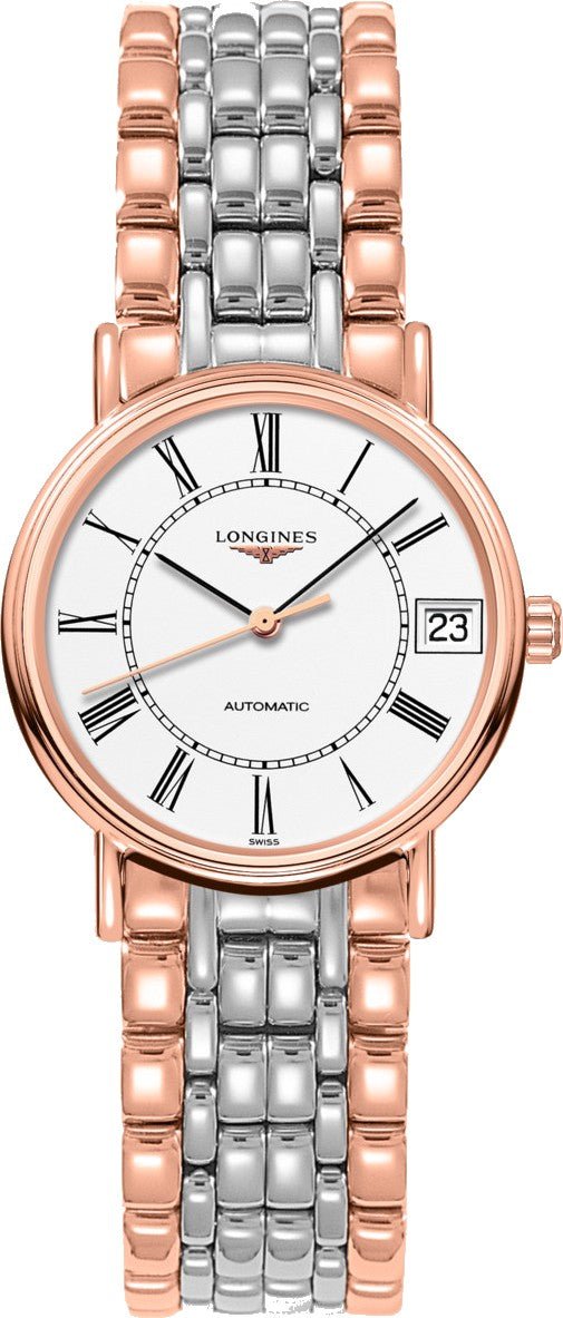 Shop Longines Presence 25.5mm Automatic Watch for Women - L4.321.1.11.7 in USA