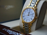 Longines Presence 38.5mm Automatic Stainless Steel Watch for Men - L4.921.2.11.7 Buy Now By Longines