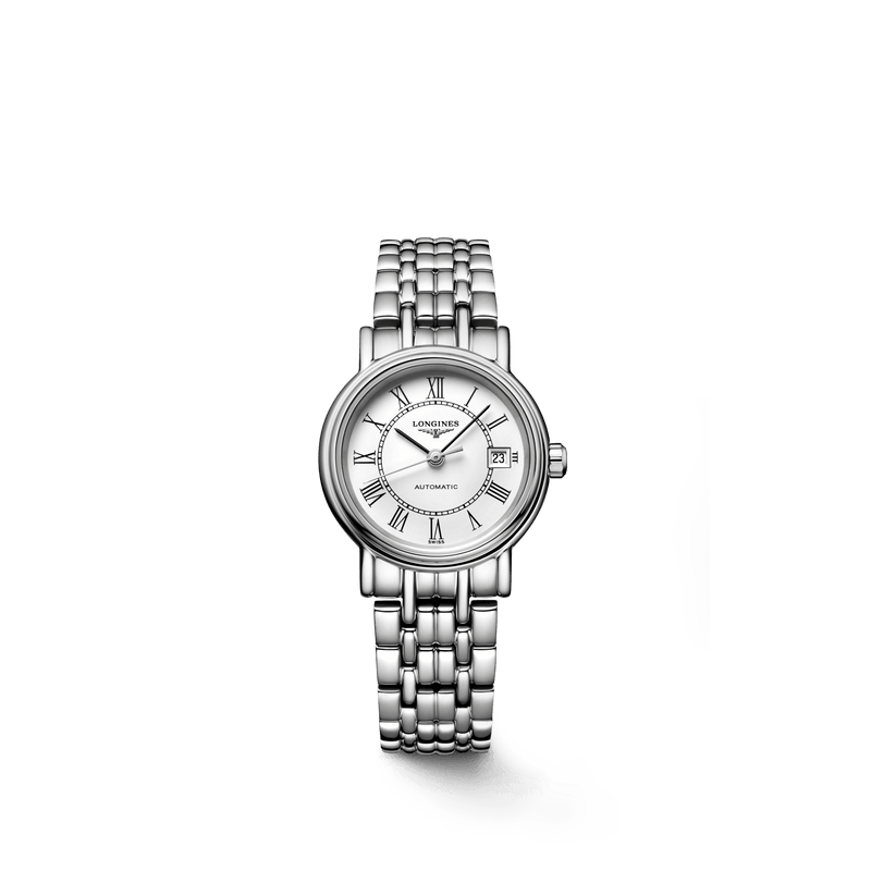 Longines Presence 25.5mm Automatic Stainless Steel Watch for Women - L4.321.4.11.6 Buy Now By Longines