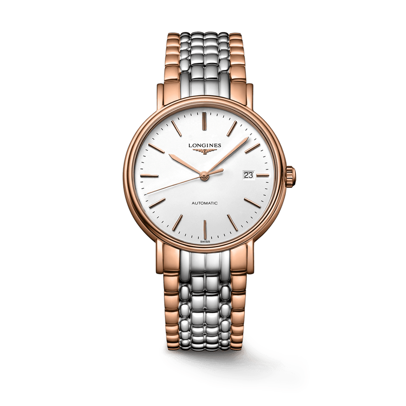 Longines Presence 30mm Automatic Two Tone Watch for Women - L4.321.1.12.7 Buy Now By Longines