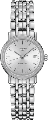 Longines Presence 25.5mm Automatic Stainless Steel Watch for Women - L4.321.4.72.6 Buy Now By Longines