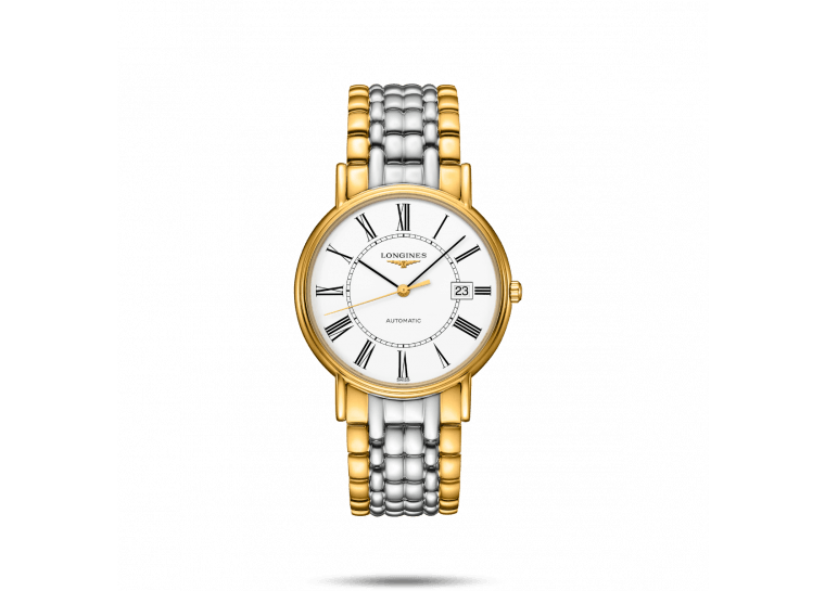 Longines Presence 38.5mm Automatic Stainless Steel Watch for Men - L4.921.2.11.7 Buy Now By Longines
