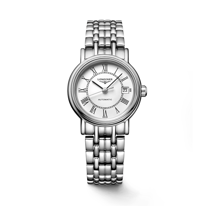 Longines Presence 25.5mm Automatic Stainless Steel Watch for Women - L4.321.4.11.6 Buy Now By Longines