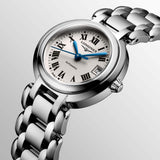 Longines PrimaLuna White Dial Silver Steel Strap Watch for Women - L8.110.4.71.6 Buy Now By Longines