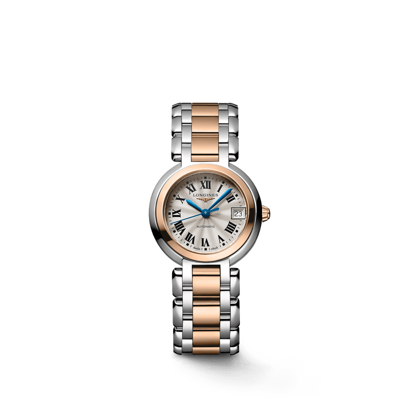 Longines PrimaLuna Automatic 26.5mm Silver Dial Two Tone Steel Strap Watch for Women - L8.111.5.78.6 Buy Now By Longines