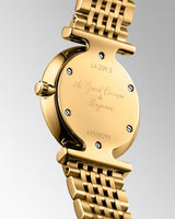 Longines La Grande Classique De Longines White Dial Gold Steel Strap Watch for Women - L4.209.2.11.8 Buy Now By Longines