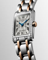 Longines Dolcevita Diamonds White Dial Two Tone Steel Strap Watch for Women - L5.258.5.79.7 Buy Now By Longines