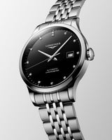 Longines Record Automatic Stainless Steel 40mm Watch for Men - L2.821.4.57.6 Buy Now By Longines