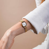 Tissot Lovely Square Silver Dial Gold Mesh Bracelet Watch For Women - T058.109.33.031.00 Buy Now By Tissot