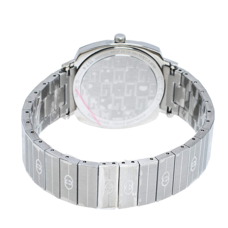 Shop Gucci Grip Disney Mickey Mouse Silver Dial Silver Steel Strap Watch For Women - YA157418 in USA
