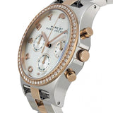 Marc Jacobs Henry Chronograph Silver Dial Two Tone Steel Strap Watch for Women - MBM3106 Buy Now By Marc Jacobs
