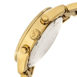 Michael Kors Ritz Chronograph Gold Dial Gold Steel Strap Watch For Women - MK6597 Buy Now By Michael Kors