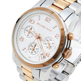Michael Kors Runway Silver Dial Two Tone Steel Strap Watch for Women - MK5315 Buy Now By Michael Kors