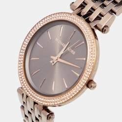 Michael Kors Darci Quartz Brown Dial Brown Steel Strap Watch For Women - MK3416 Buy Now By Michael Kors