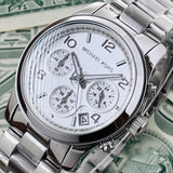 Michael Kors Runway Silver Dial Silver Steel Strap Watch for Women - MK5076 Buy Now By Michael Kors