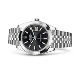 Shop Rolex Datejust 41 Oyster Black Dial Oystersteel Jubilee Bracelet Watch for Men - M126300-0012 in USA