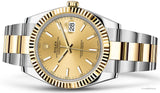 Shop Rolex Datejust 41 Champagne Dial Two Tone Oystersteel & Gold Strap Watch for Men - M126333-0009 in USA