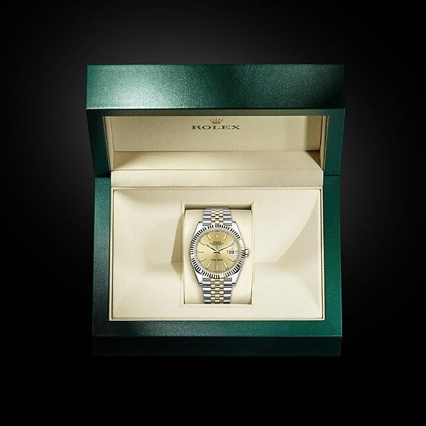 Shop Rolex Datejust 41 Oyster Gold Dial Two Tone Oystersteel & Yellow Gold Jubilee Bracelet Watch for Men - M126333-0010 in USA