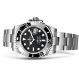 Shop Rolex Submariner Date Oyster 41 Black Dial Silver Oystersteel Strap Watch for Men - M126610LN-0001 in USA