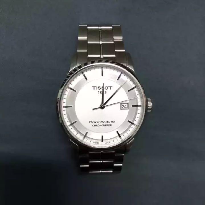 Tissot Luxury Powermatic 80 Silver Dial Silver Steel Strap Watch For Men - T086.408.11.031.00 Buy Now By Tissot