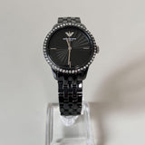 Emporio Armani Ceramica Crystals Black Dial Black Ceramic Strap Watch For Women - AR1478 Buy Now By Emporio Armani