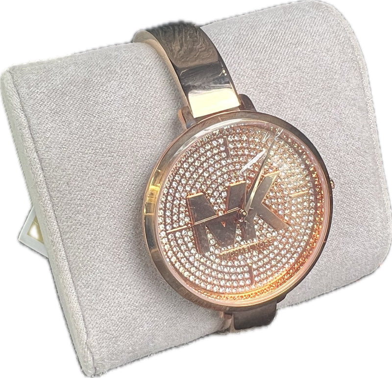 Michael Kors Blakley Crystals Rose Gold Dial Rose Gold Steel Strap Watch for Women - MK3631 Buy Now By Michael Kors