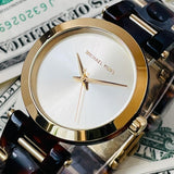 Michael Kors Delray Gold Dial Two Tone Steel Strap Watch for Women - MK4314 Buy Now By Michael Kors
