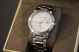 Burberry The City Silver Dial Silver Steel Strap Watch for Men - BU9900 Buy Now By Burberry