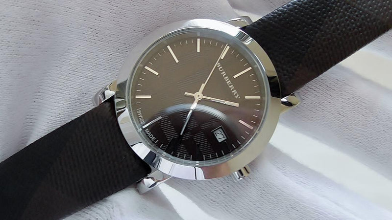 Burberry Smoked Brown Dial Brown Leather Strap Watch for Women - BU1775 Buy Now By Burberry