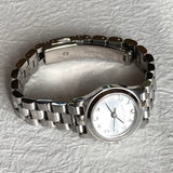 Marc Jacobs Henry Dinky Silver Dial Silver Steel Strap Watch for Women - MBM3198 Buy Now By Marc Jacobs