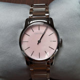 Calvin Klein City Pink Mother of Pearl Dial Stainless Steel Strap Watch For Women - K2G2314E Buy Now By Calvin Klein