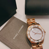 Marc Jacobs Blade White Dial Gold Steel Strap Watch for Women - MBM3075 Buy Now By Marc Jacobs