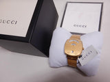 Gucci Grip Yellow Gold Dial Yellow Gold Steel Strap Unisex Watch -  YA157403