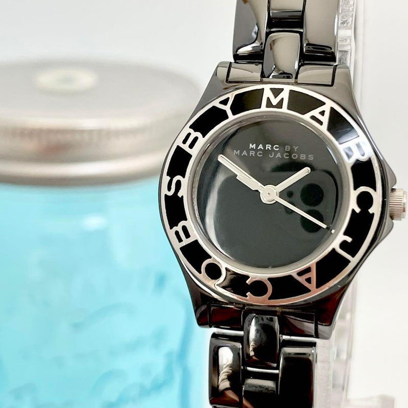 Marc Jacobs Black Dial Black Ceramic Strap Watch for Women - MBM9501 Buy Now By Marc Jacobs